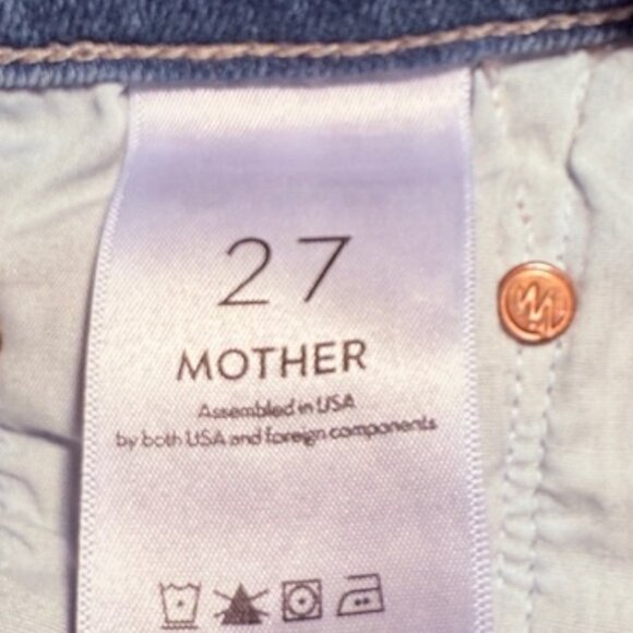 Mother The Weekender Fray Flare Leg Jeans in Groovy Kind of Love Size 27 - Picture 7 of 11